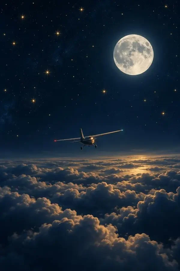 果短剧《夜航星语》短剧封面